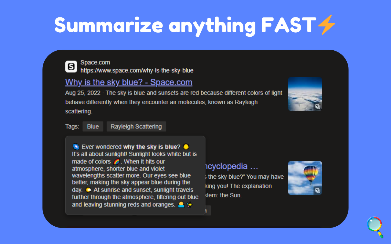 Sum anything fast