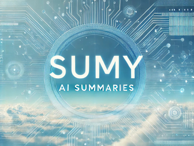 Introducing Sumy: AI-Powered Web Summaries
